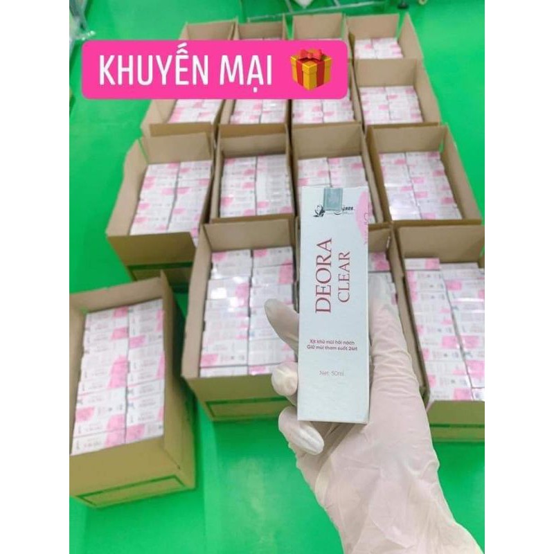 XỊT NÁCH DEORA CLEAR QUYÊN LARA 50ML CHÍNH HÃNG | BigBuy360 - bigbuy360.vn