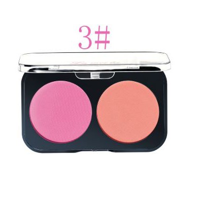 (Tặng kèm cọ tán phấn) Phấn má hồng 2 ô Lameila | BigBuy360 - bigbuy360.vn