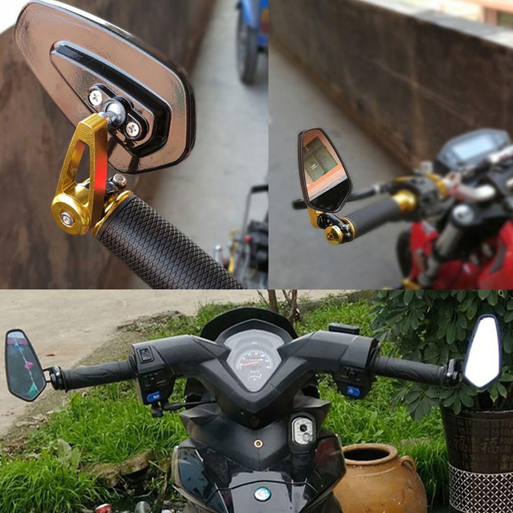 Bộ 2 Gương Chiếu Hậu Xoay Điều Chỉnh Được Thiết Kế Mới Cao Cấp Dành Cho Xe Mô Tô