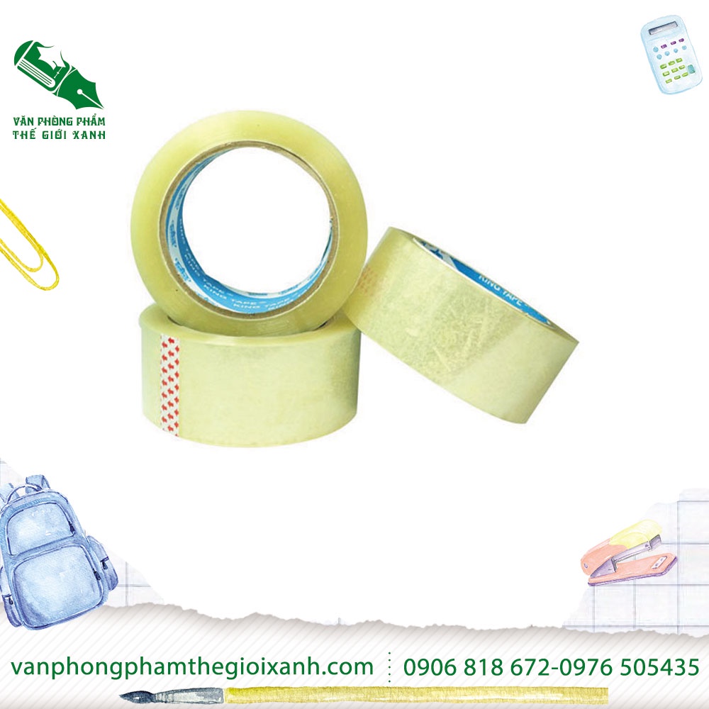 BĂNG KEO TRONG/ ĐỤC 5F 80 YARD