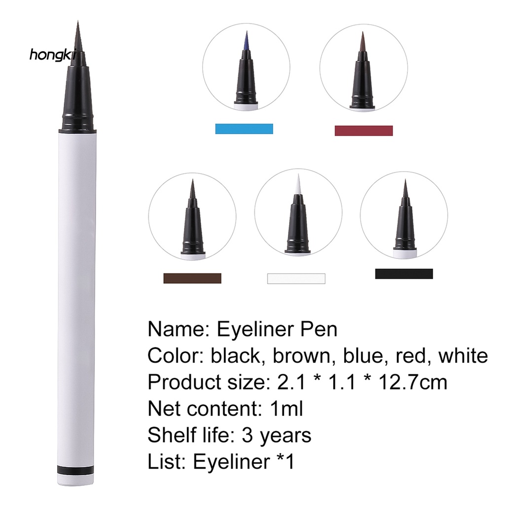 Bút kẻ mắt nước khô nhanh mượt mà trang điểm dự tiệc
 | BigBuy360 - bigbuy360.vn