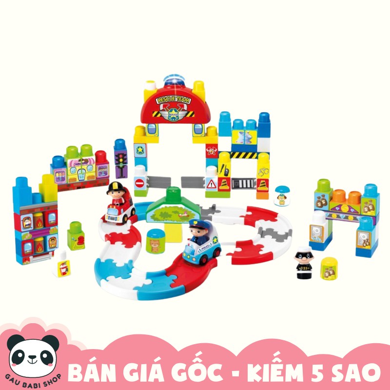 Xếp hình đường đua 100 miếng Winfun 1652