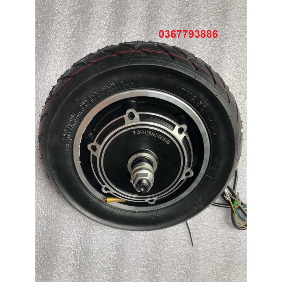 ĐỘNG CƠ 10INCH PHANH ĐĨA 24V /36V CHẾ XE SCOOTER ĐIỆN, XE CHỞ HÀNG,XE XUỒNG TRẺ EM.....
