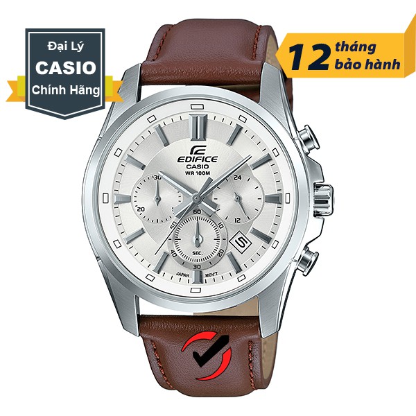 Đồng Hồ Nam Dây Da CASIO Chính Hãng Anh Khuê Edifice EFR-560L-7AVUDF