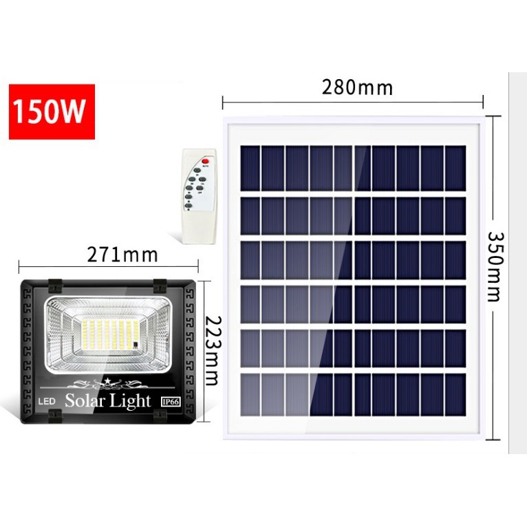 ĐÈN NĂNG LƯỢNG MẶT TRỜI 150W - ĐÈN NĂNG LƯỢNG MẶT TRỜI 150W - 150W.