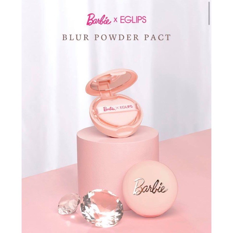 PHẤN PHỦ NÉN KIỀM DẦU Blur Powder Pact phiên bản giới hạn Barbie