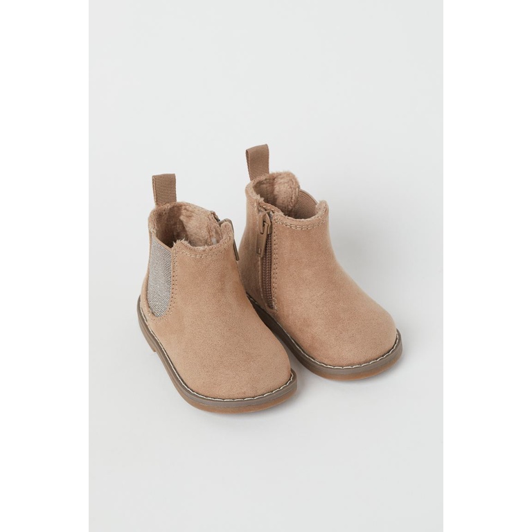 Bốt da lộn lót lông HM US chính hãng sz  18/19, 20/21, 22, 23, 24, 25