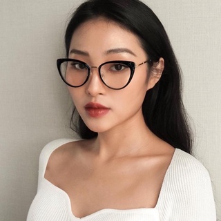 Gọng kính mắt mèo nhựa phối kim loại siêu hot cực sang