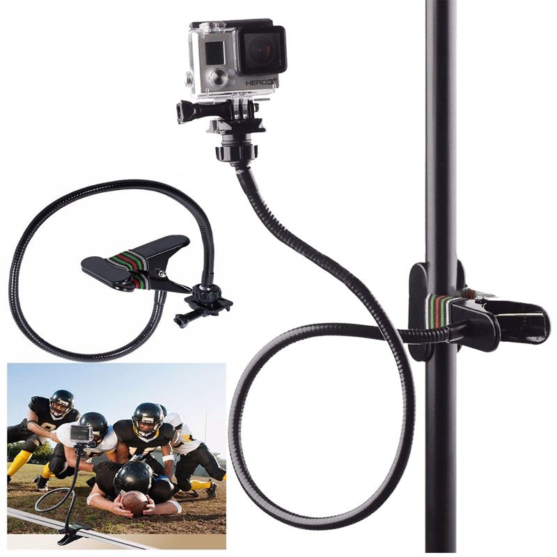 Chân đế gắn máy quay phim Gopro Hero 2 3 3+ 4 dạng dây dài có đồ kẹp tiện lợi