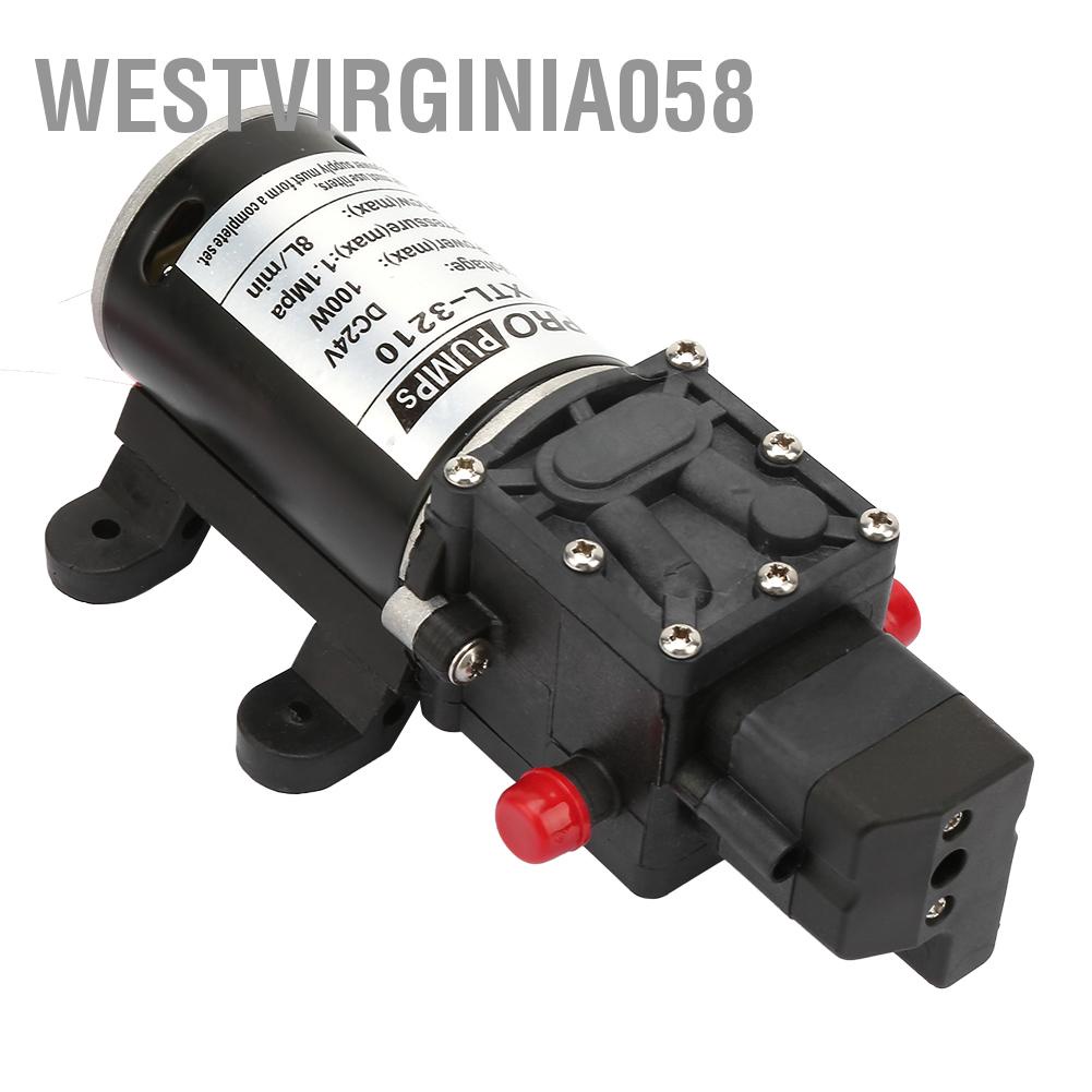 Có thể bán buôn Máy bơm nước áp suất cao tự mồi màng điện với công tắc 24V 100W Hàng giao ngayWestvirginia058