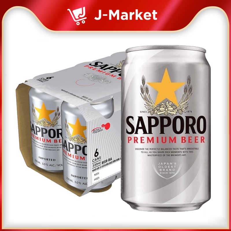 Bia SAPPORO 330ml