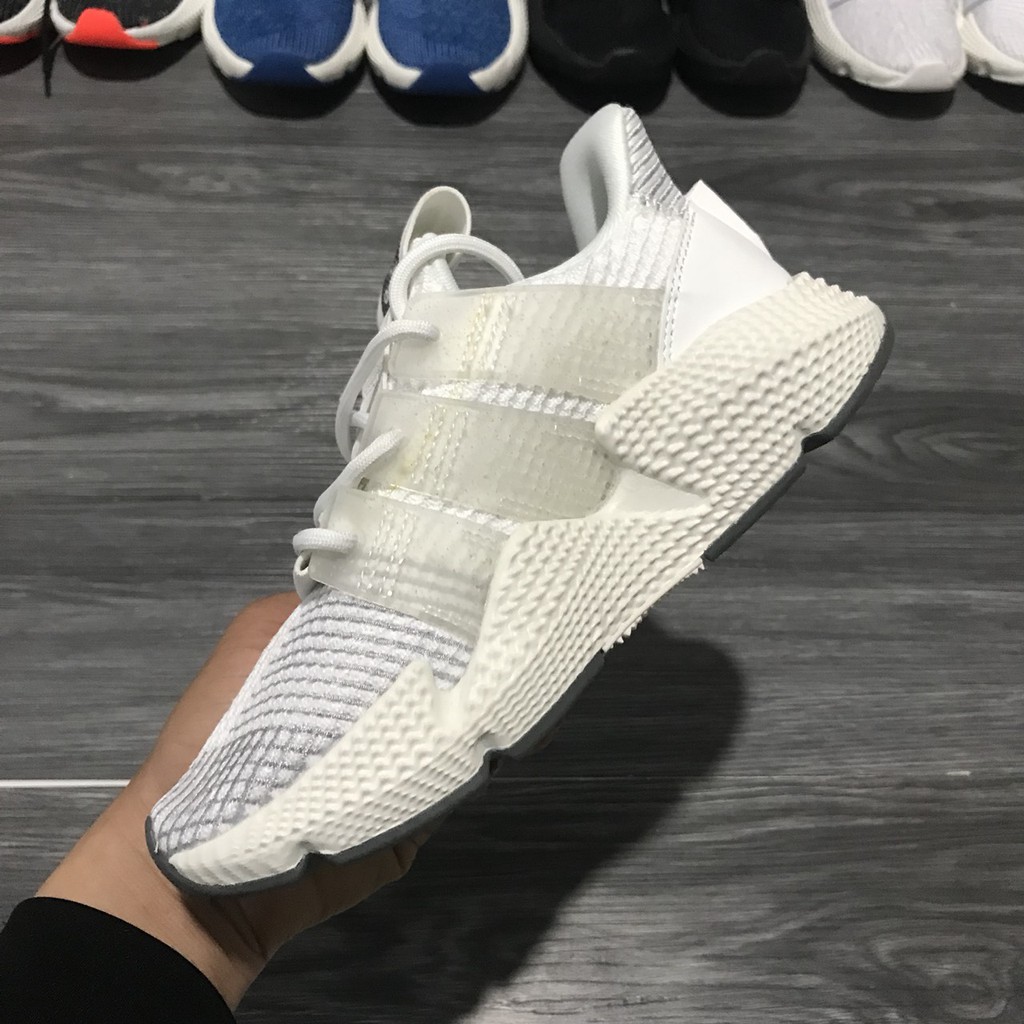 Giày thể thao sneaker Pro trắng xám mới Hot trend bản trung