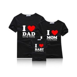 Áo gia đình Dad, Mom, Baby đẹp chất cotton loại 1 bán shop đủ màu đủ size từ 5-100kg