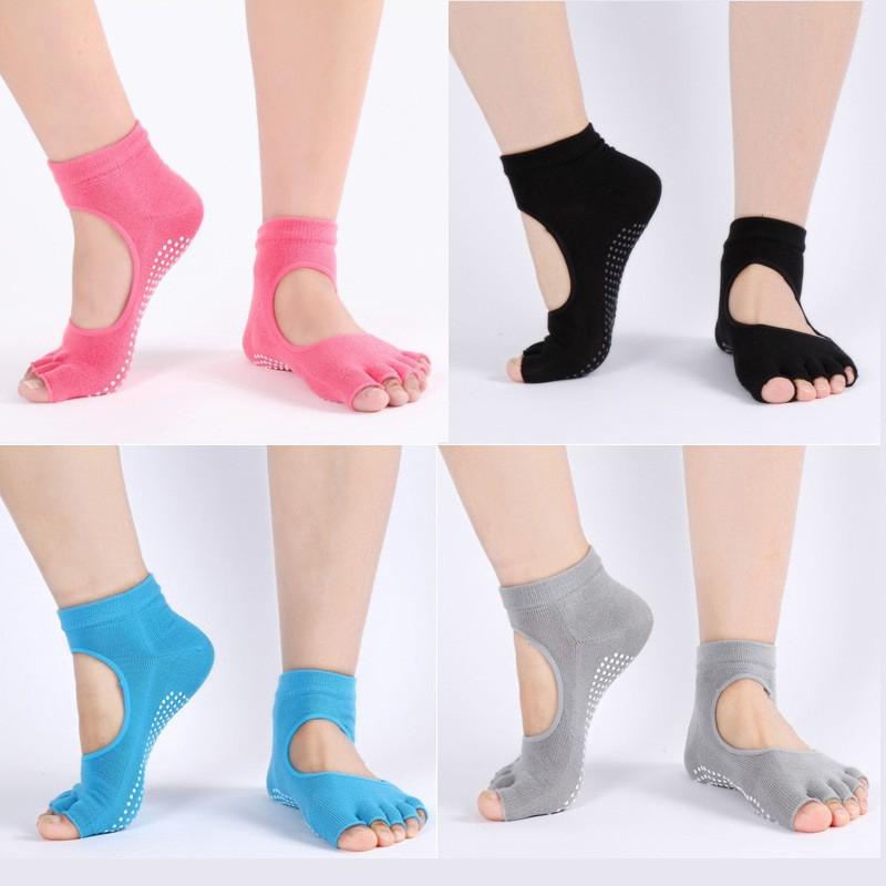 Vớ tập Yoga xỏ ngón chống trượt chuyên nghiệp cho nữ