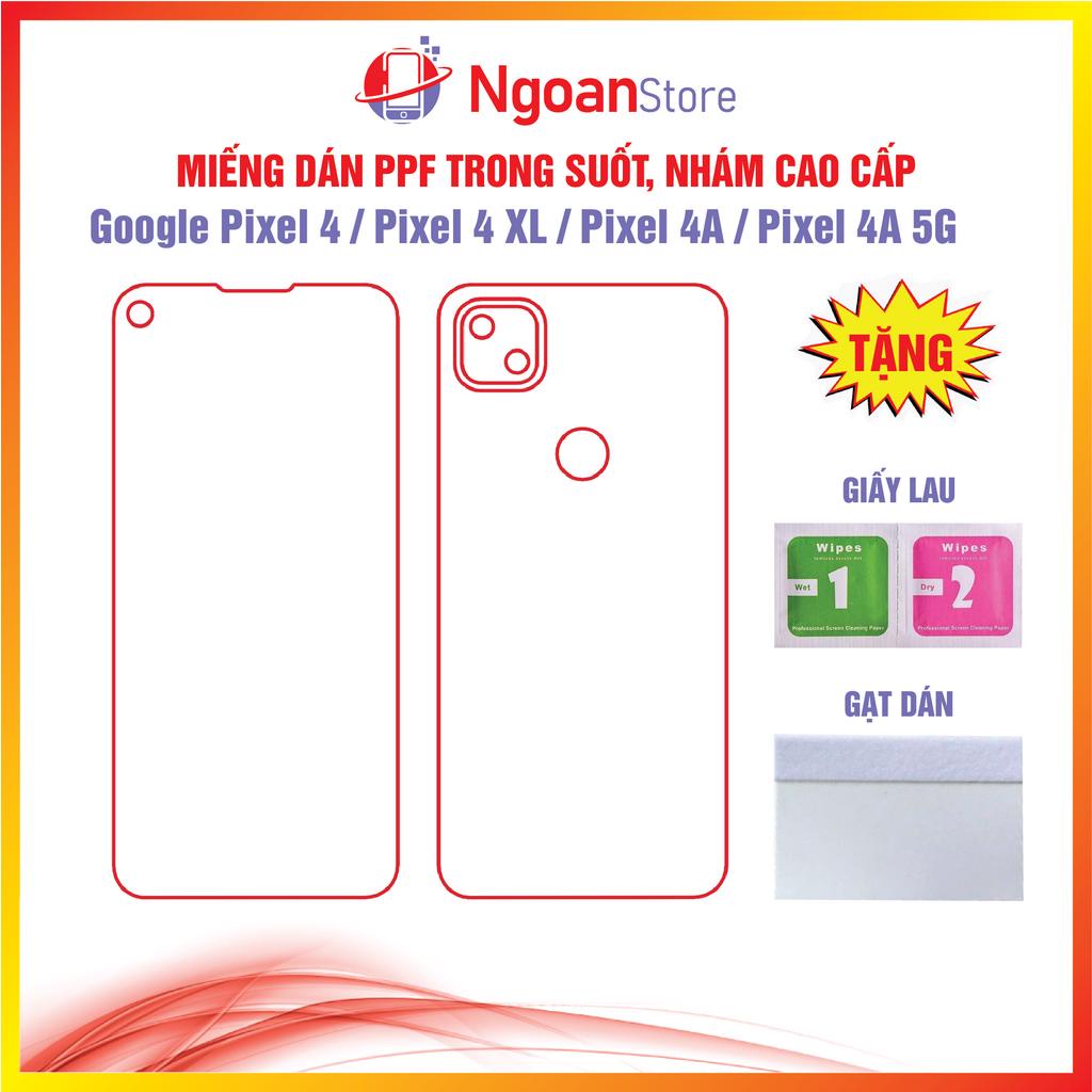 Miếng dán PPF cho Google Pixel 4 / Pixel 4 XL / Pixel 4A / Pixel 4A 5G - Ngoan Store