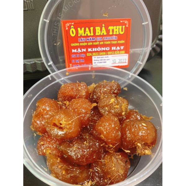 🌸 MẬN KHÔNG HẠT - Ô mai bà Thu chính hiệu 🌸