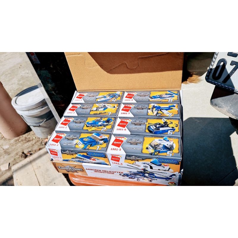 Mẫu lego xếp hình Qman 8 in 1