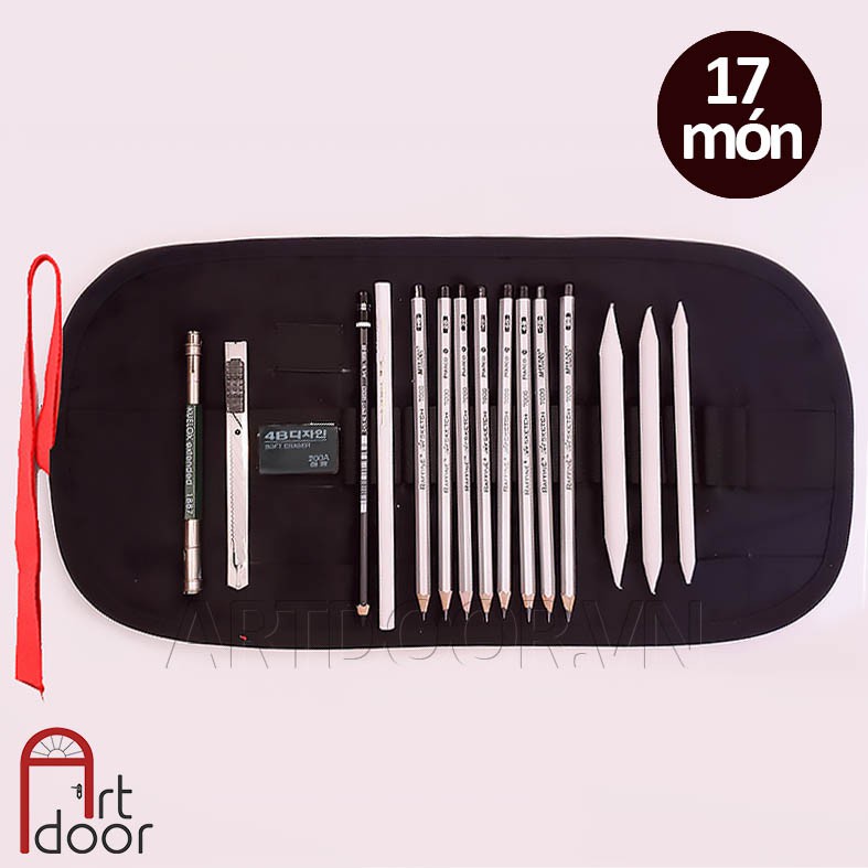 [ARTDOOR] Bộ dụng cụ vẽ tranh chì truyền thần Marco/ Koh/ Faber/ Staedtler