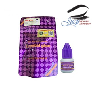 Keo nối mi Crytal tím Chính Hãng Ít Cay (5Gr)