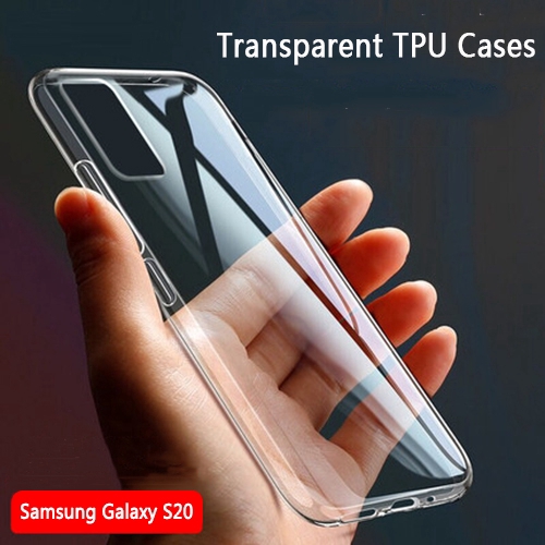 Ốp điện thoại TPU mềm mỏng trong suốt cho Samsung Galaxy S20 /S20 Plus /S20 Ultra
