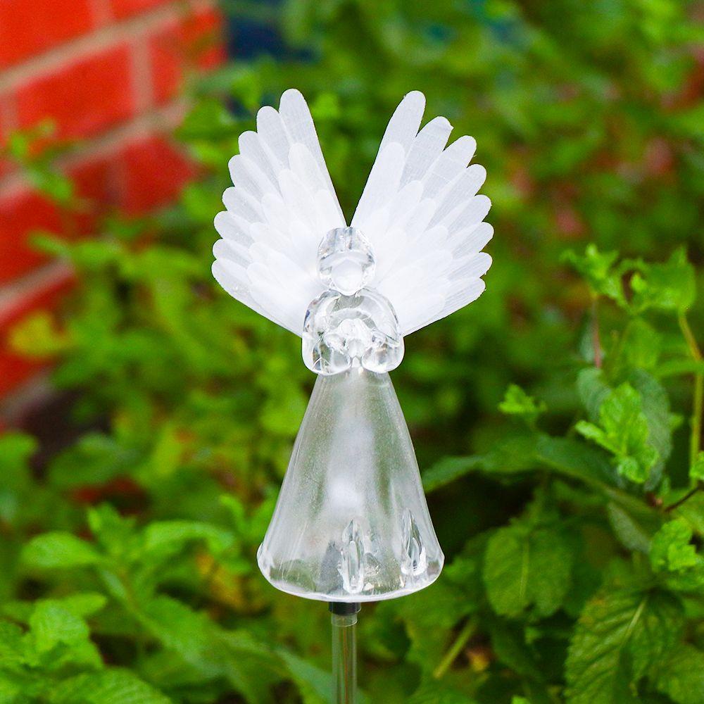 GOGOUP Đèn Năng Lượng Mặt Trời Chống Thấm Nước Hình Thiên Thần