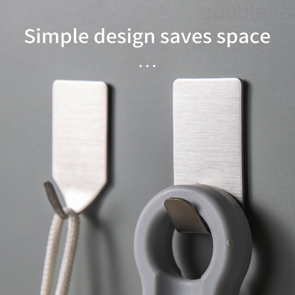 Giá Đỡ Treo Đồ Dùng Gắn Tường Bằng Thép Không Gỉ Tiện Dụng Cho Gia Đình