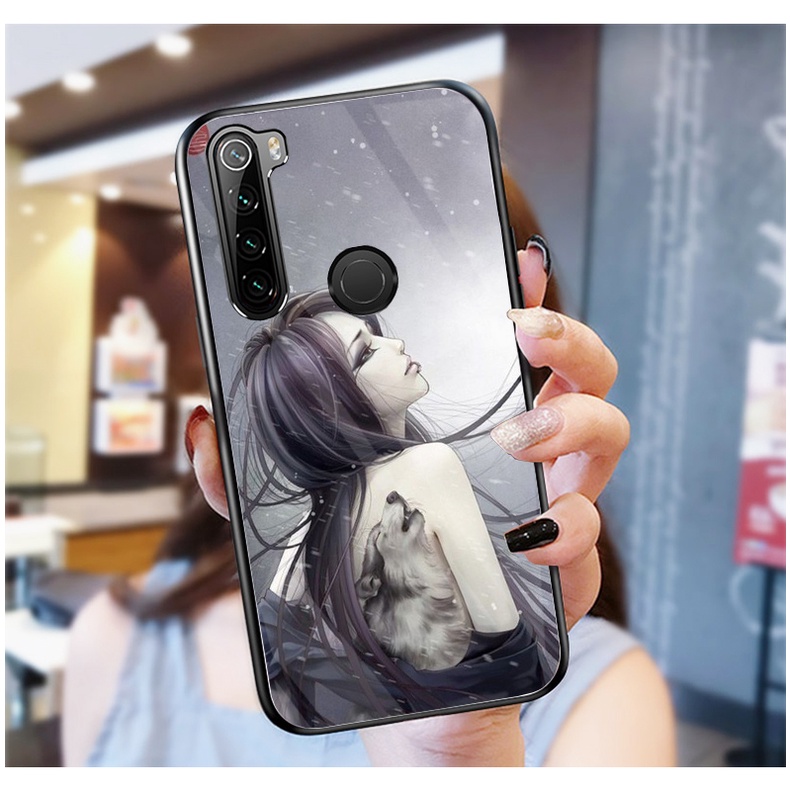 Ốp Lưng XIAOMI REDMI NOTE 8 Ốp kính bóng cao cấp mới nhất