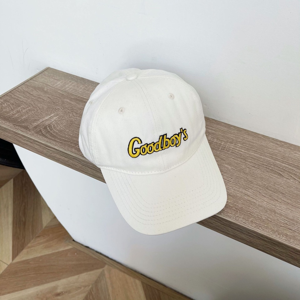 Mũ lưỡi trai thêu chữ Goodboys phong cách retro cá tính