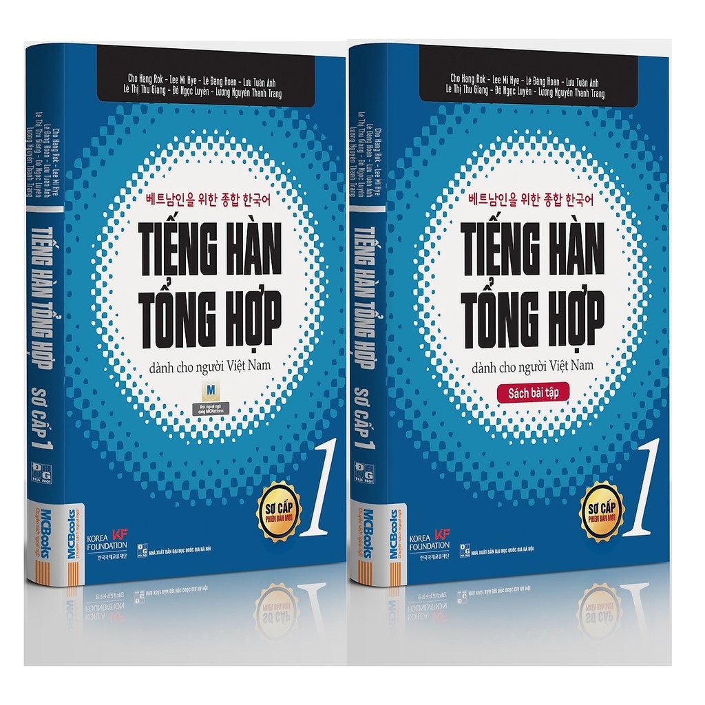 Bộ sách Tiếng hàn tổng hợp dành cho người Việt Nam - Sơ cấp 1