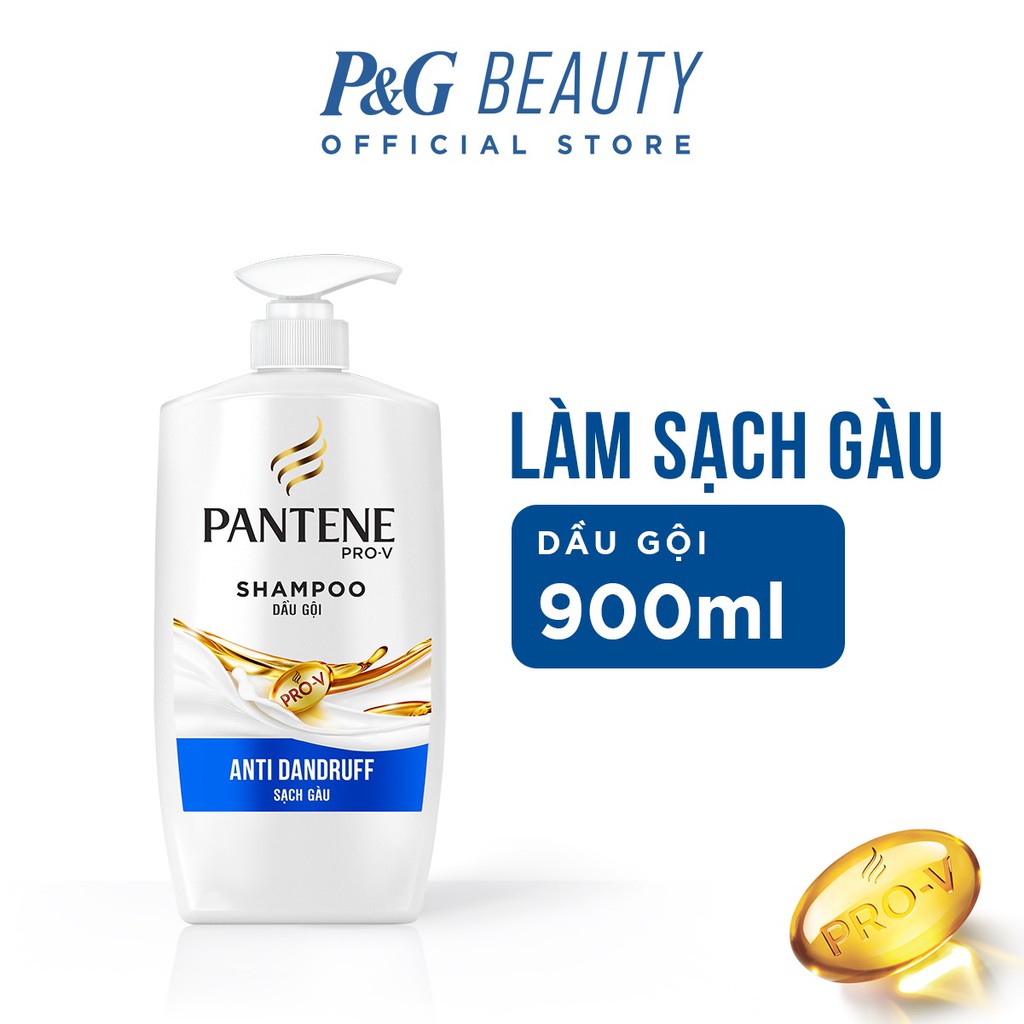 Dầu Gội Pantene Cho Tóc Sạch Gàu 900ml