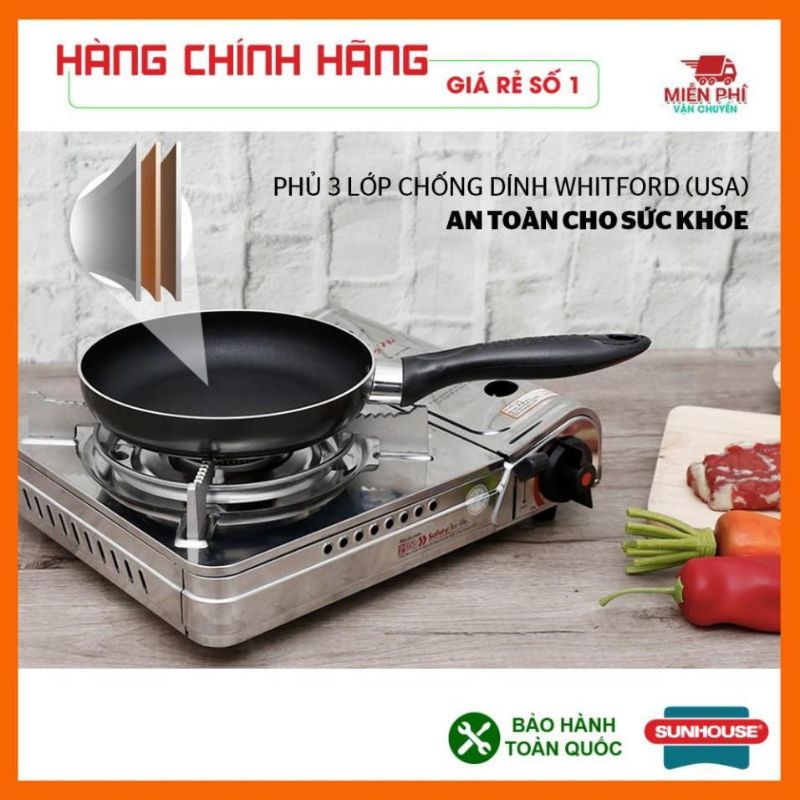 CHẢO TRƠN CHỐNG DÍNH SUNHOUSE HÀNG CHÍNH HÃNG