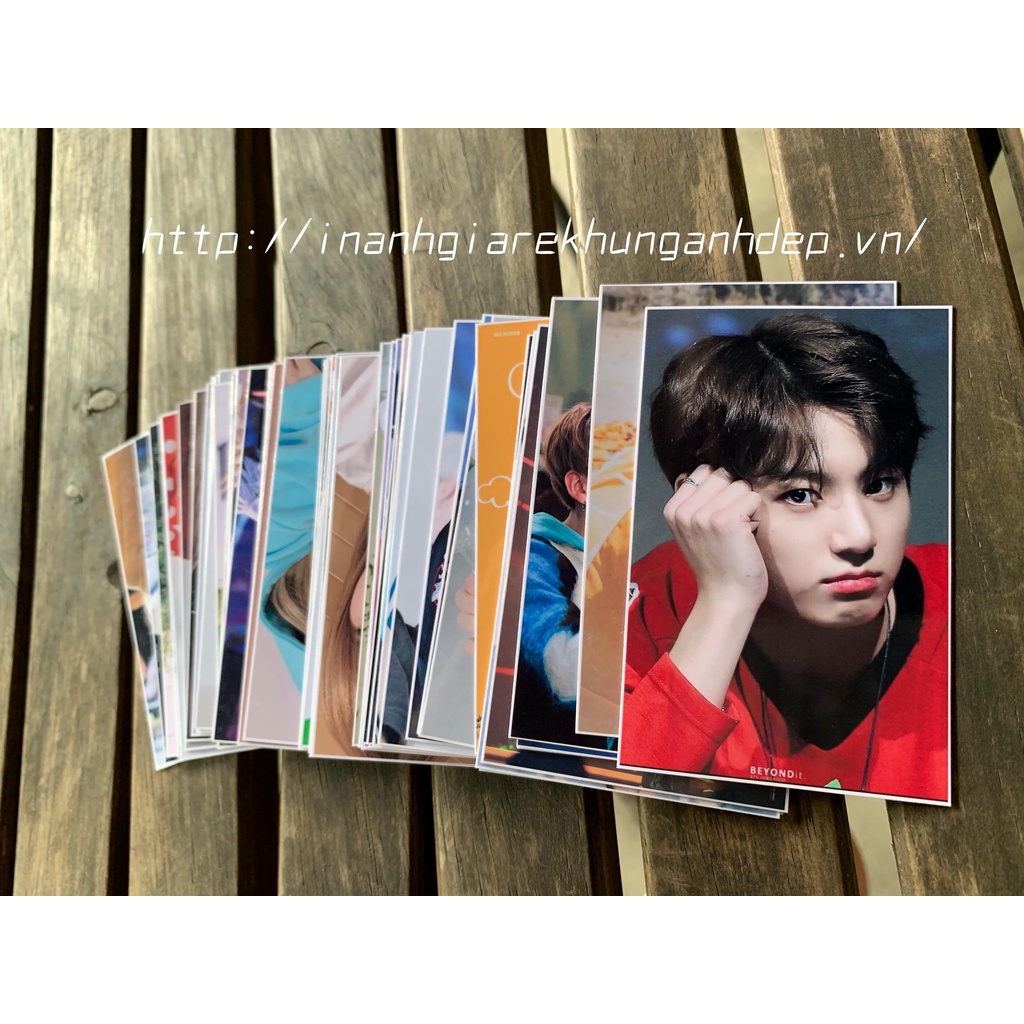 In ảnh 9x12 ép plastic/ lụa