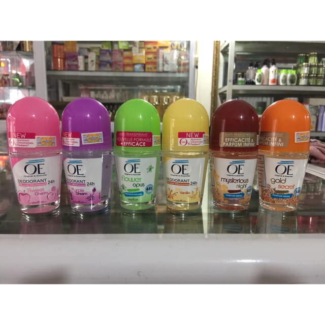 Hàng chính hãng 100% - Lăn khử mùi OE Pháp,khử mùi hôi nách,tặng màu ngẫu nhiên