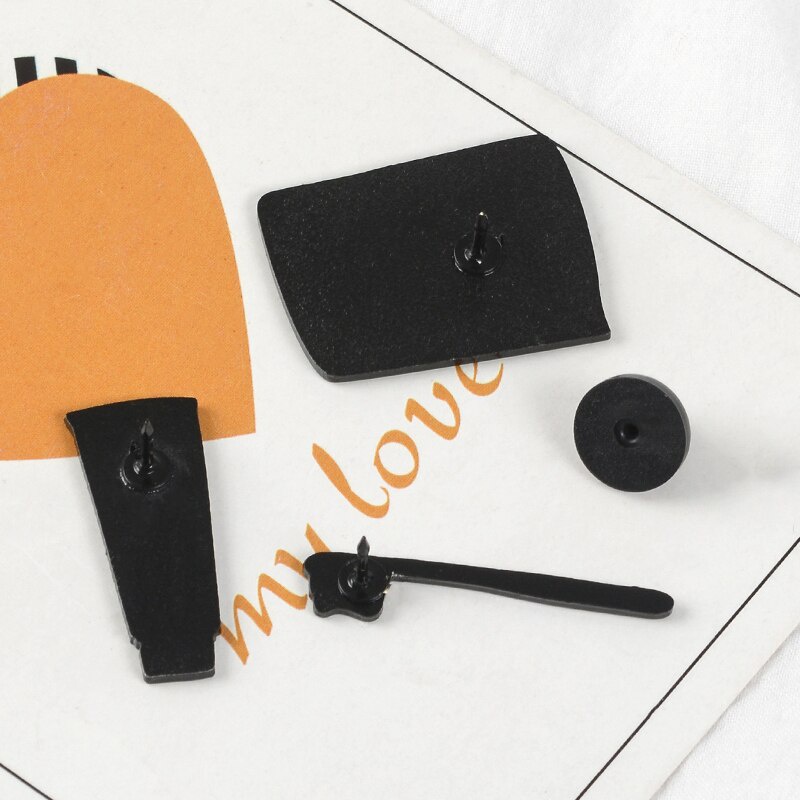 Ghim cài áo QIHE JEWELRY kiểu dáng hoạt hình đáng yêu cho nam và nữ