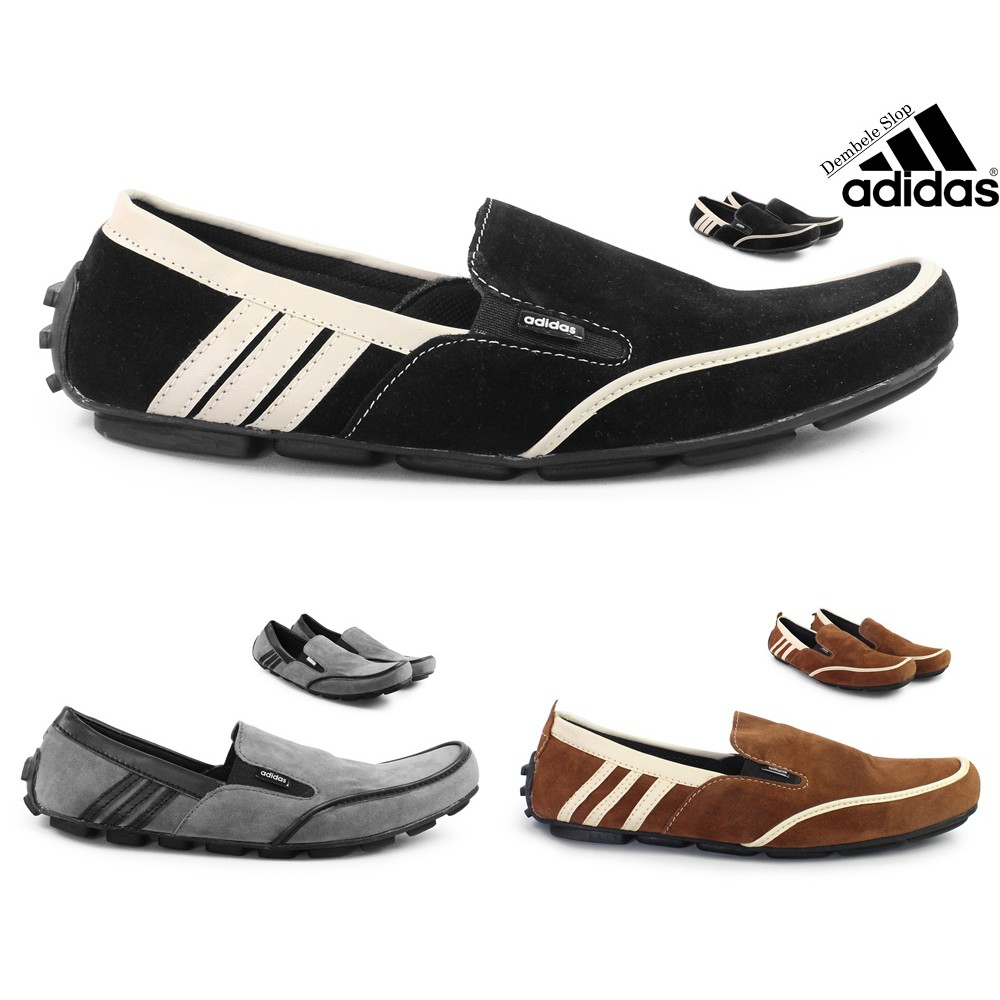 Giày Adidas Dembele Slop Da Lộn Thiết Kế Cá Tính Cho Nam