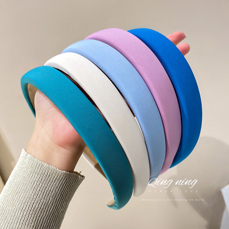 Băng Đô Cài Tóc Bọt Biển Thiết Kế Xinh Xắn Thời Trang Cho Nữ