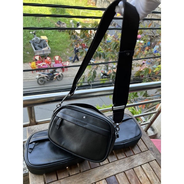 Túi đeo chéo Montblanc da bò 02