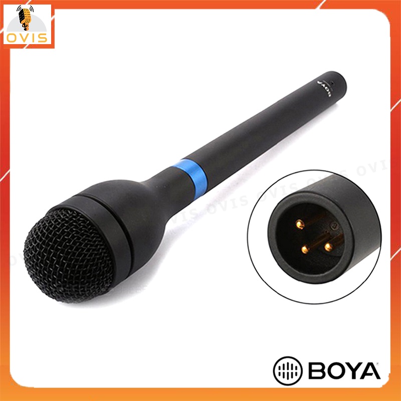 Boya BY-HM100 | Micro Phỏng Vấn Cho Phóng Viên