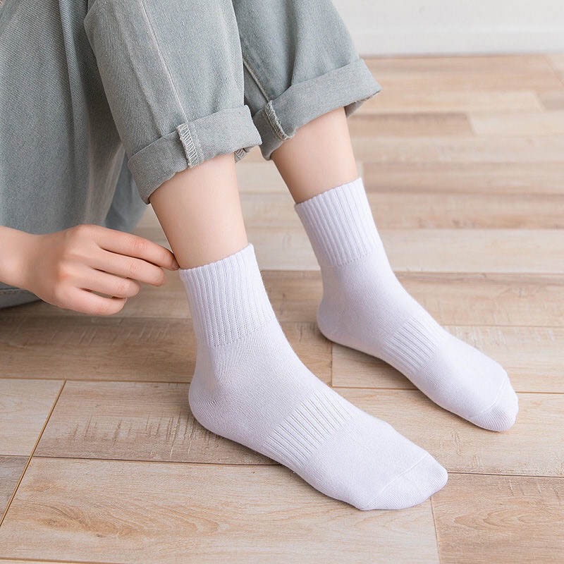 Tất vớ cổ ngắn nam nữ chất liệu vải dày co giãn bốn chiều - Sope Shop