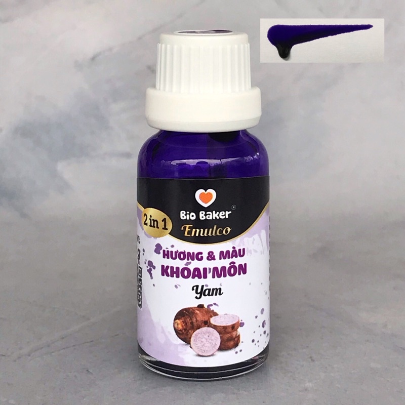 Tinh chất Hương Khoai Môn tạo màu 2in1 Bio Baker 20g