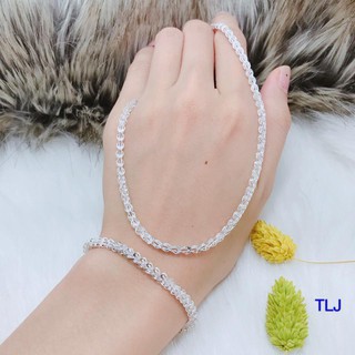 Dây chuyền, lắc tay bạc ý cao cấp