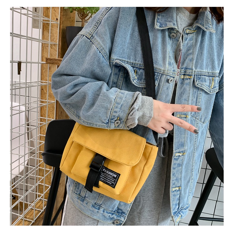 Túi tote vải canvas đeo chéo nữ messenger cao cấp dùng đi chơi du lịch giá rẻ TX69