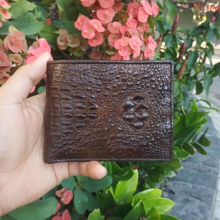 Ví nam da cá sấu nguyên con hàng hiếm, dáng đứng