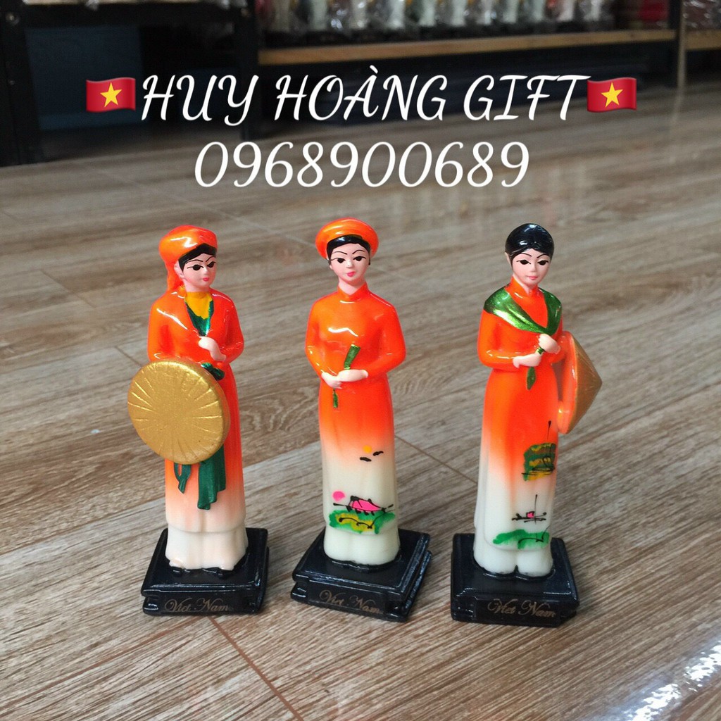 Bộ ba cô gái 3 miền bắc trung nam ( 13cm )