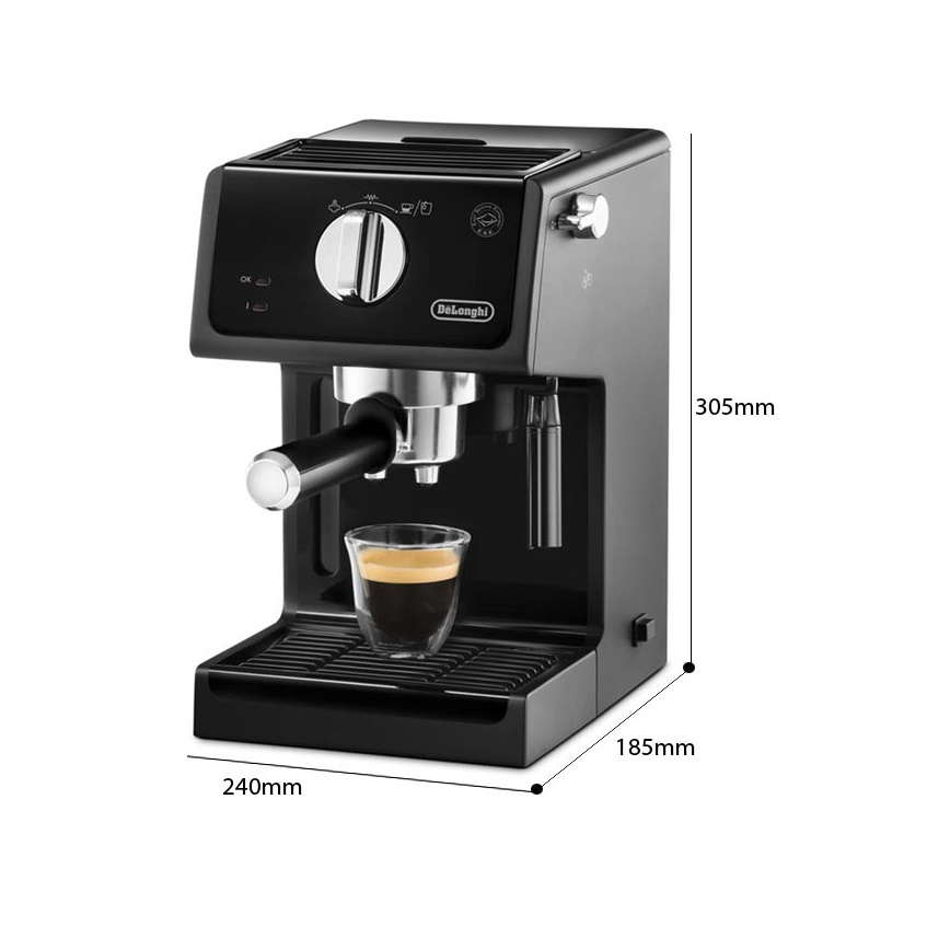 Máy Pha Cà Phê Espresso Cappuccino DeLonghi ECP31.21 Hàng Chính Hãng