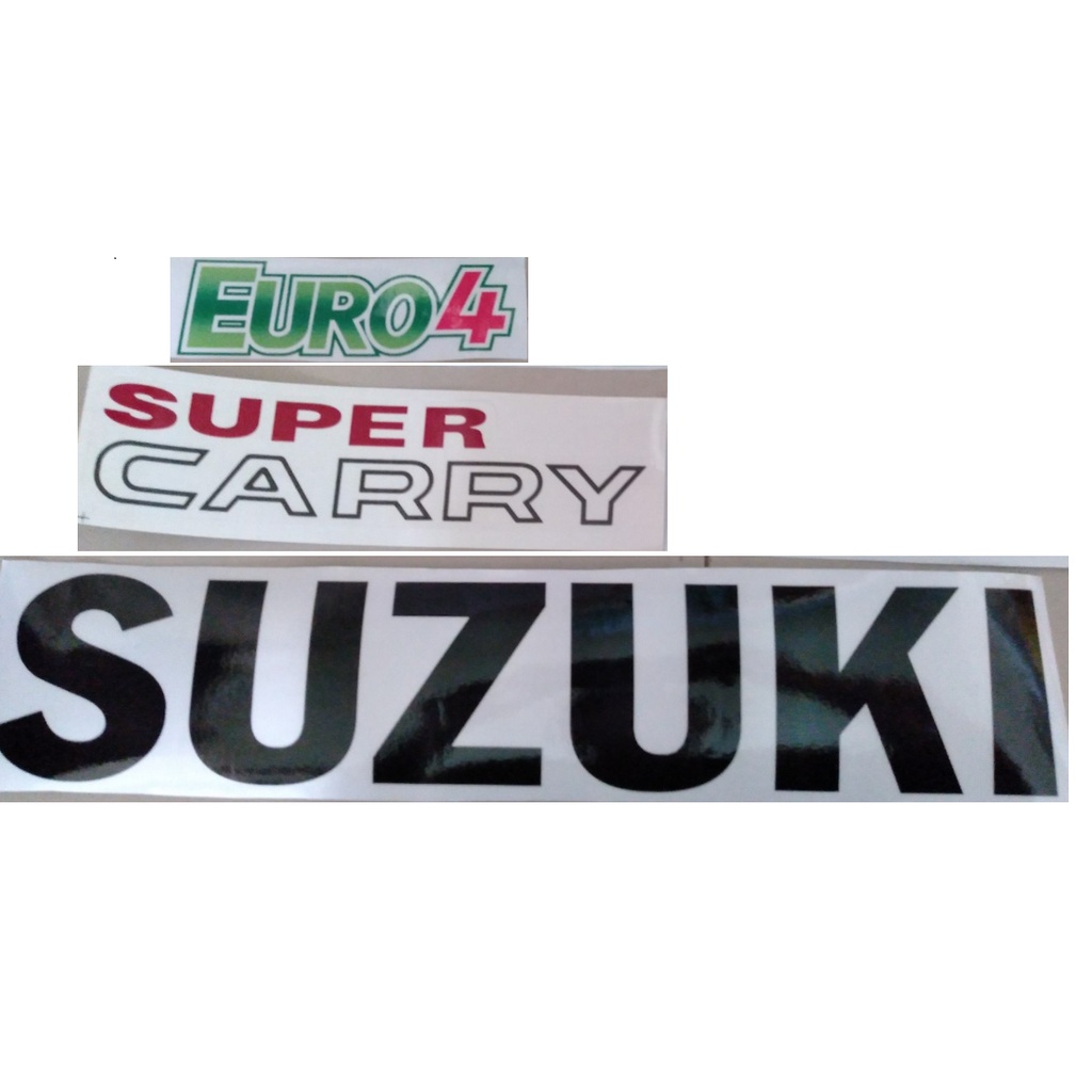 Tem trang trí tem decal dán xe tải bộ 3 chữ