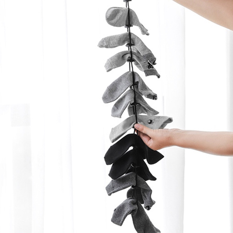 Dây Phơi Vớ / Đồ Lót Linh Hoạt Có Thể Điều Chỉnh Tiện Dụng