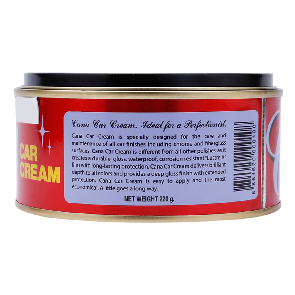 Kem Đánh Bóng Xóa Trầy Xước Sơn Ô tô Xe Máy Ô tô Cana Car Cream 220G- XICANA220G