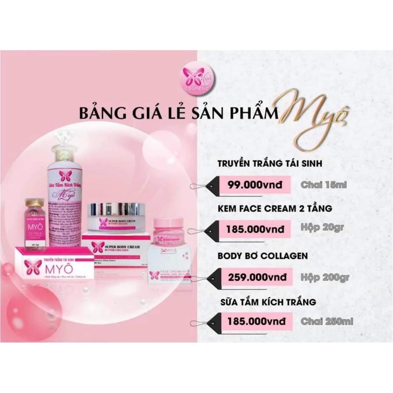 [Chính Hãng] Combo 4 Sản Phẩm Myô (kèm quà🎁)