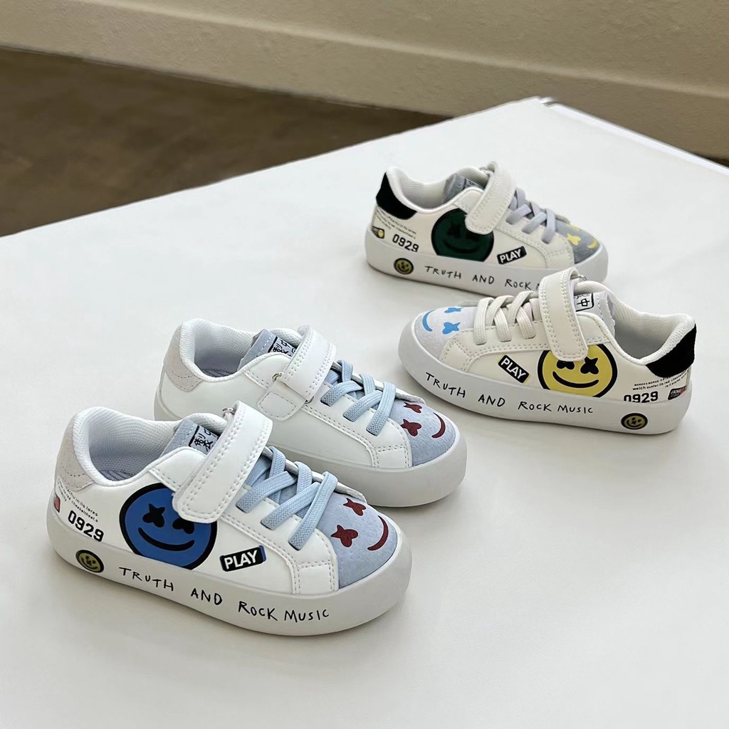 Giày Thể Thao Vải Canvas Đế Mềm Thoáng Khí Phong Cách Hàn Quốc Thời Trang Mùa Thu Cho Bé Gái
